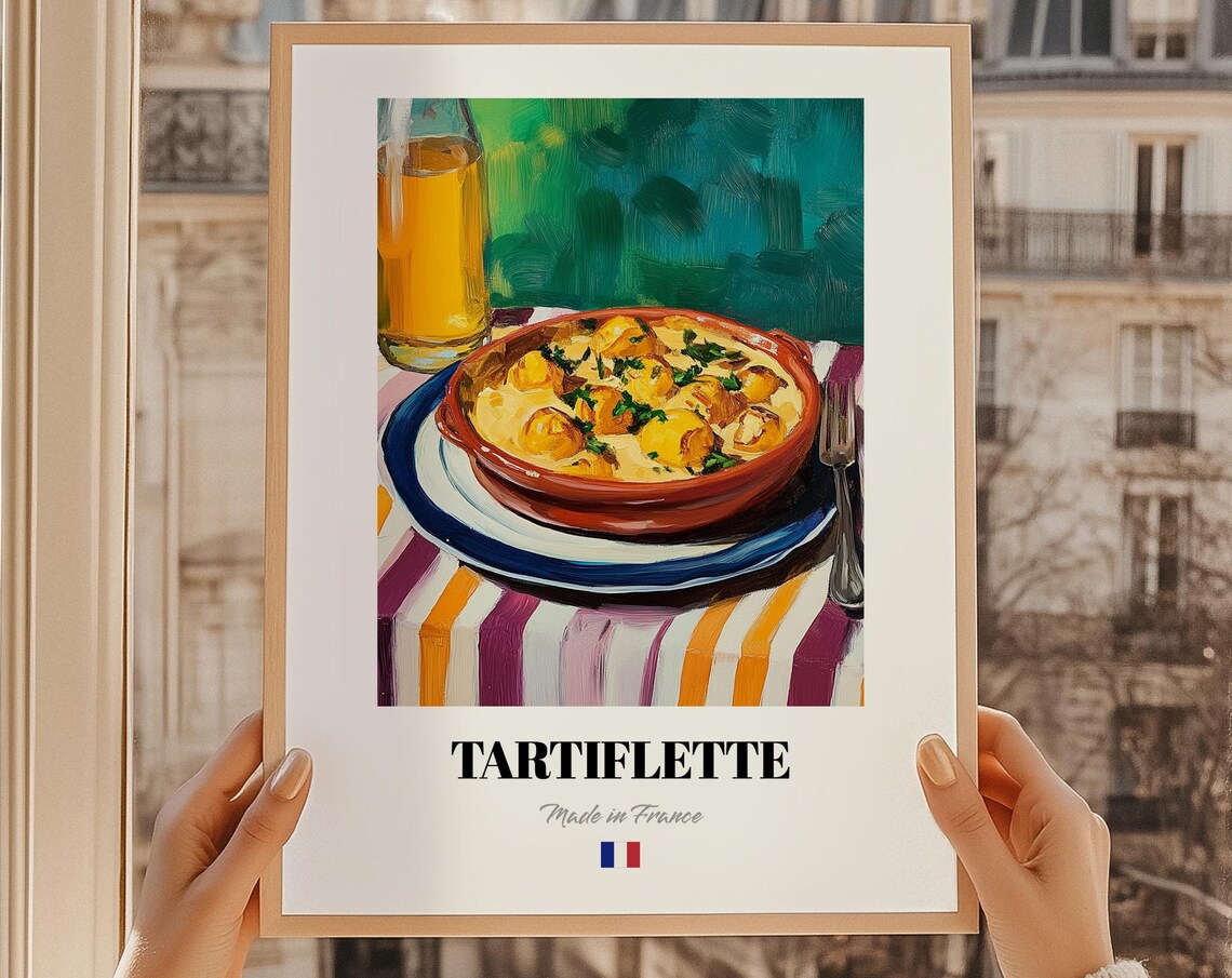 Confit De Canard French Food Poster Drinks Snack Bar Ideas For A Chef Art Kitchen Wall Ar