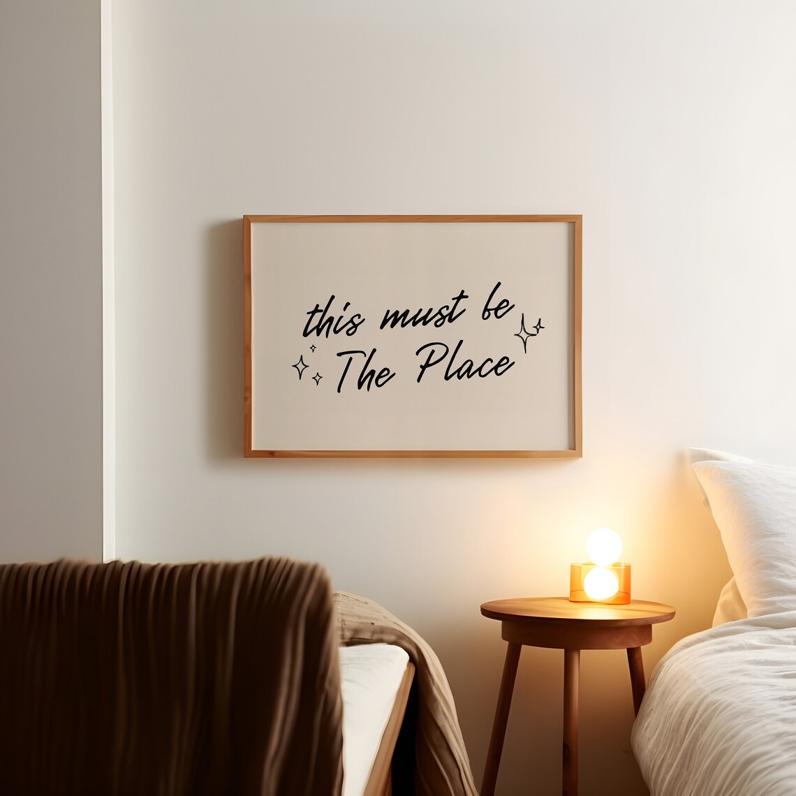 This Must Be The Place Aesthetic Poster Print - Image 3