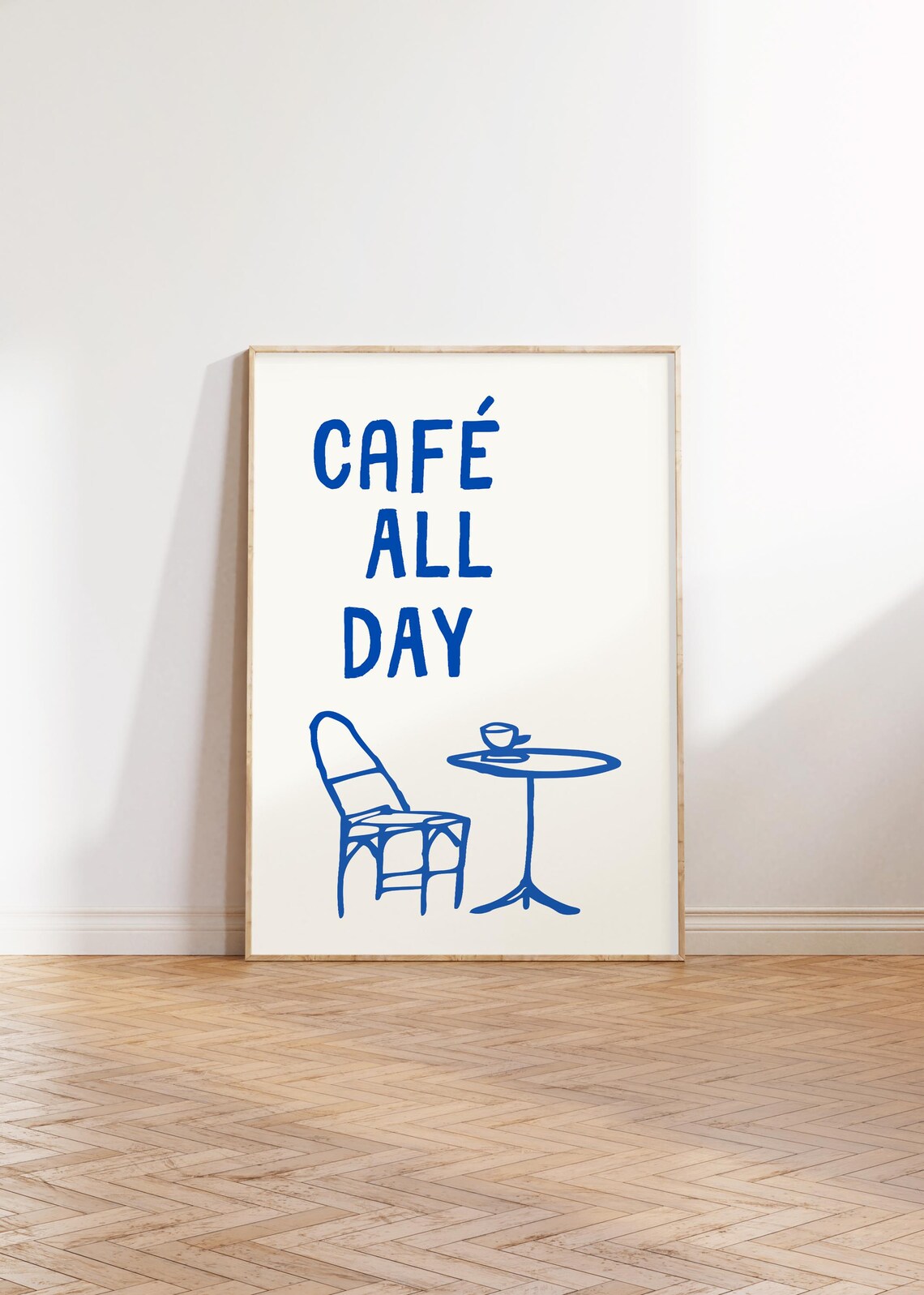 Retro Cafe Kitchen Art Print, Cute Coffee Decor - Image 4