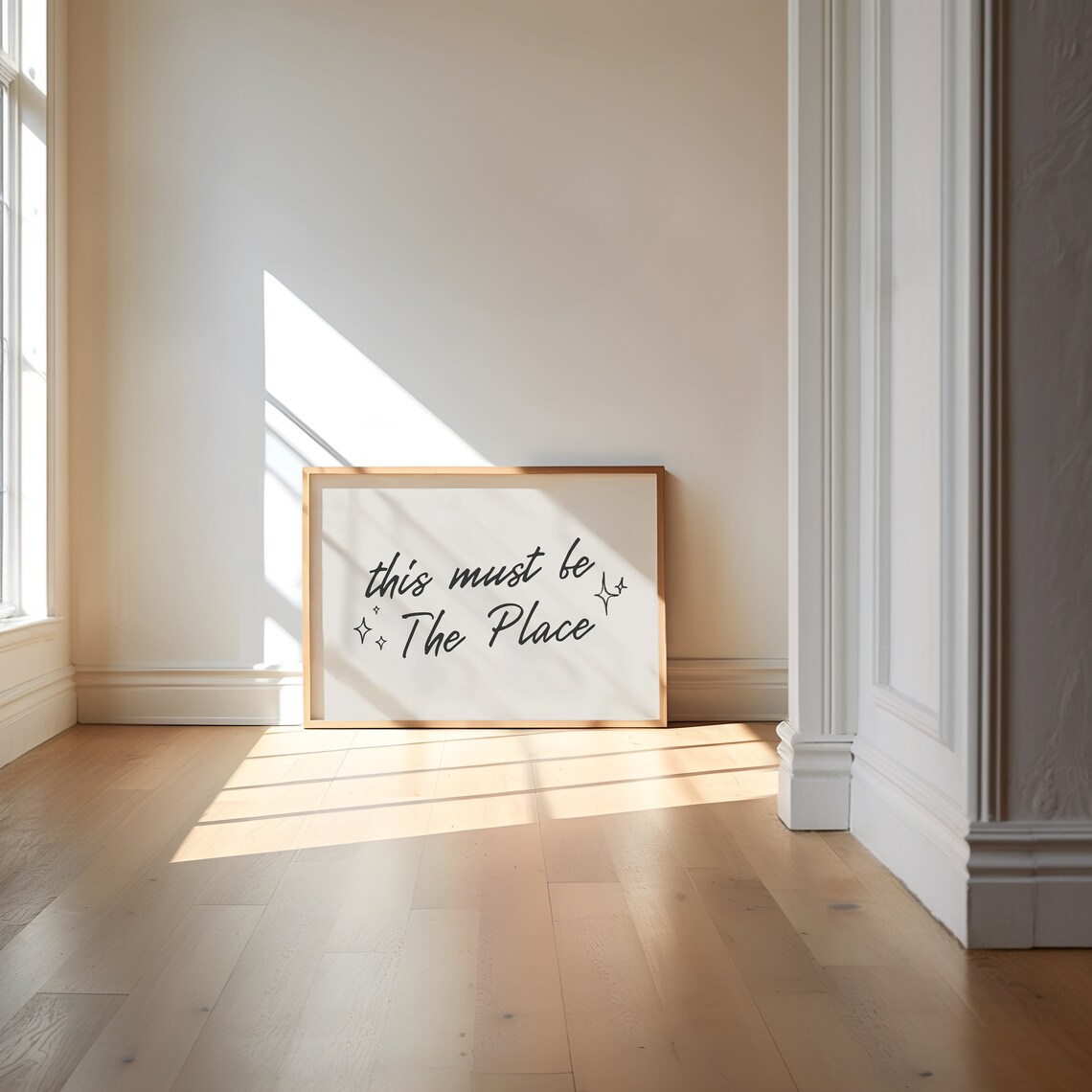 This Must Be The Place Aesthetic Poster Print - Image 2