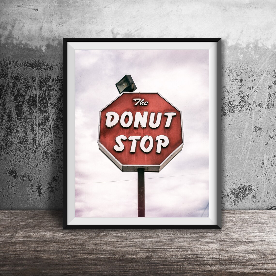 The Donut Stop Photography Print, St. Louis Kitchen Decor