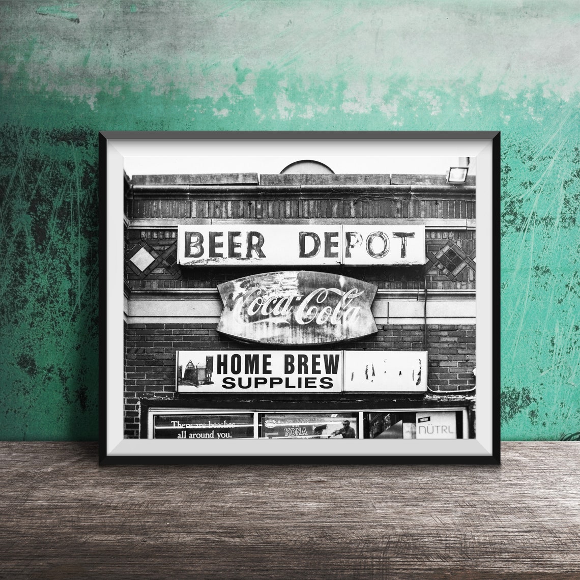 Beer Depot Coca Cola Kitchen Art Sign Print Unframed Art Photography Print Soda Pop Sign Photo Urban Photography Liquor Store - Image 2