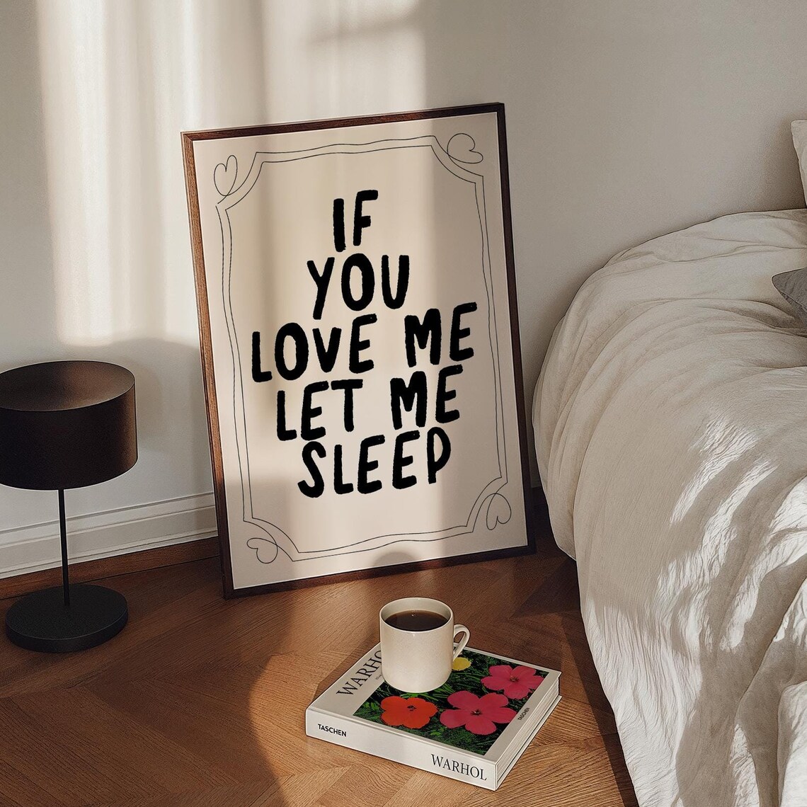 If You Love Me Let Me Sleep Bedroom Wall Art - Image 5