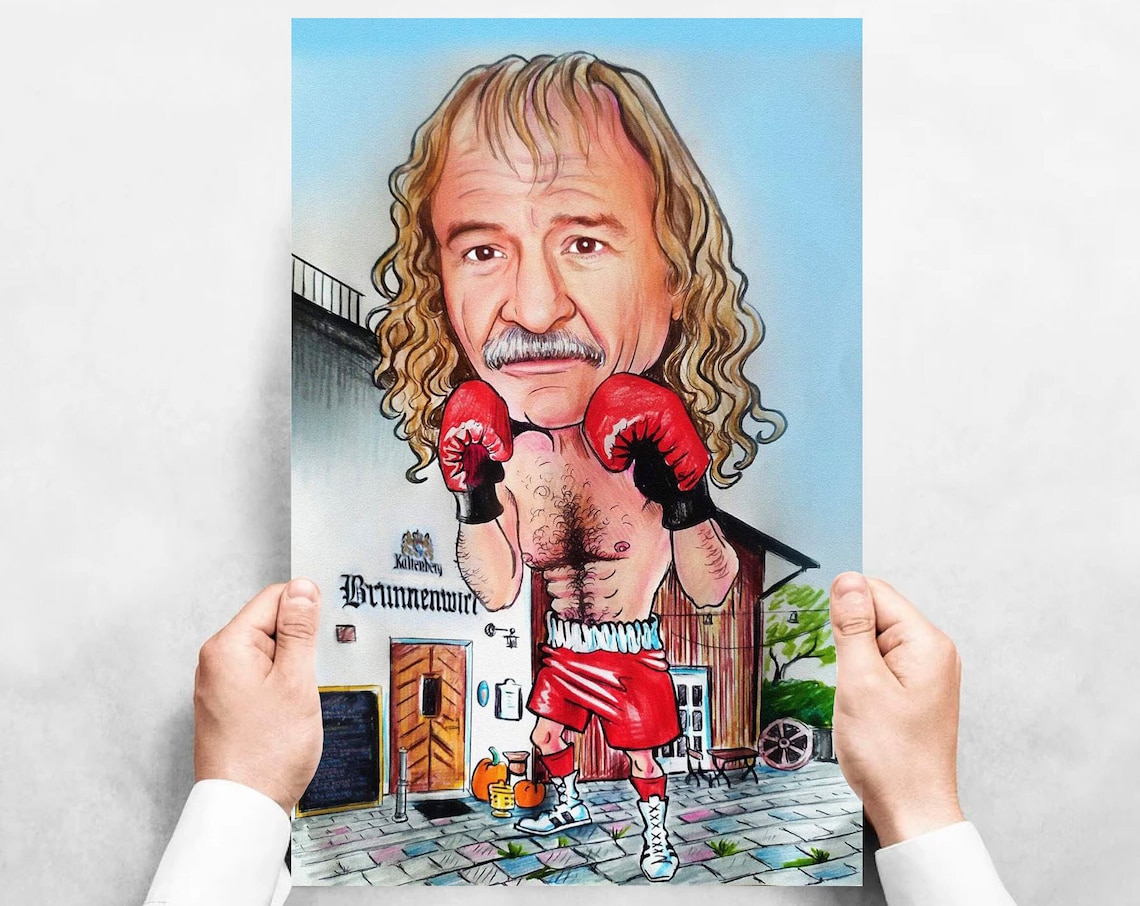 Custom Court Stenographer Caricature Portrait From Photo Poster - Image 5