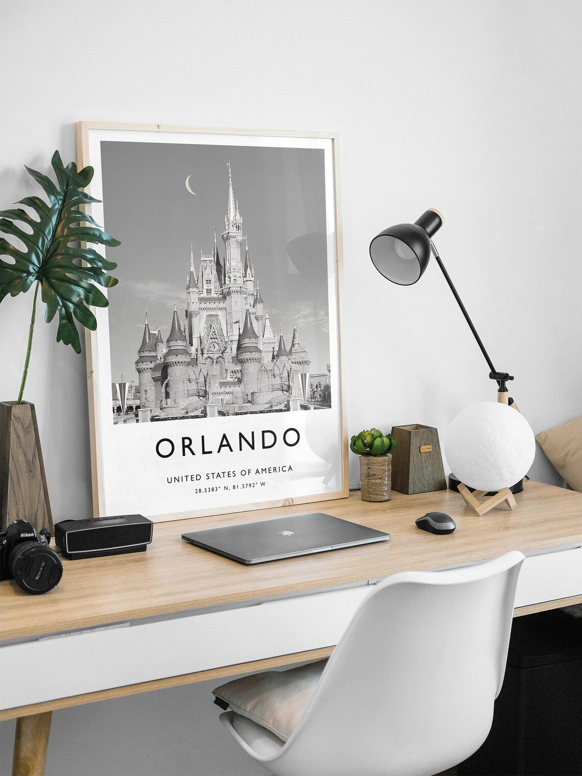 Orlando Travel Poster, Florida Travel Art Print - Image 2
