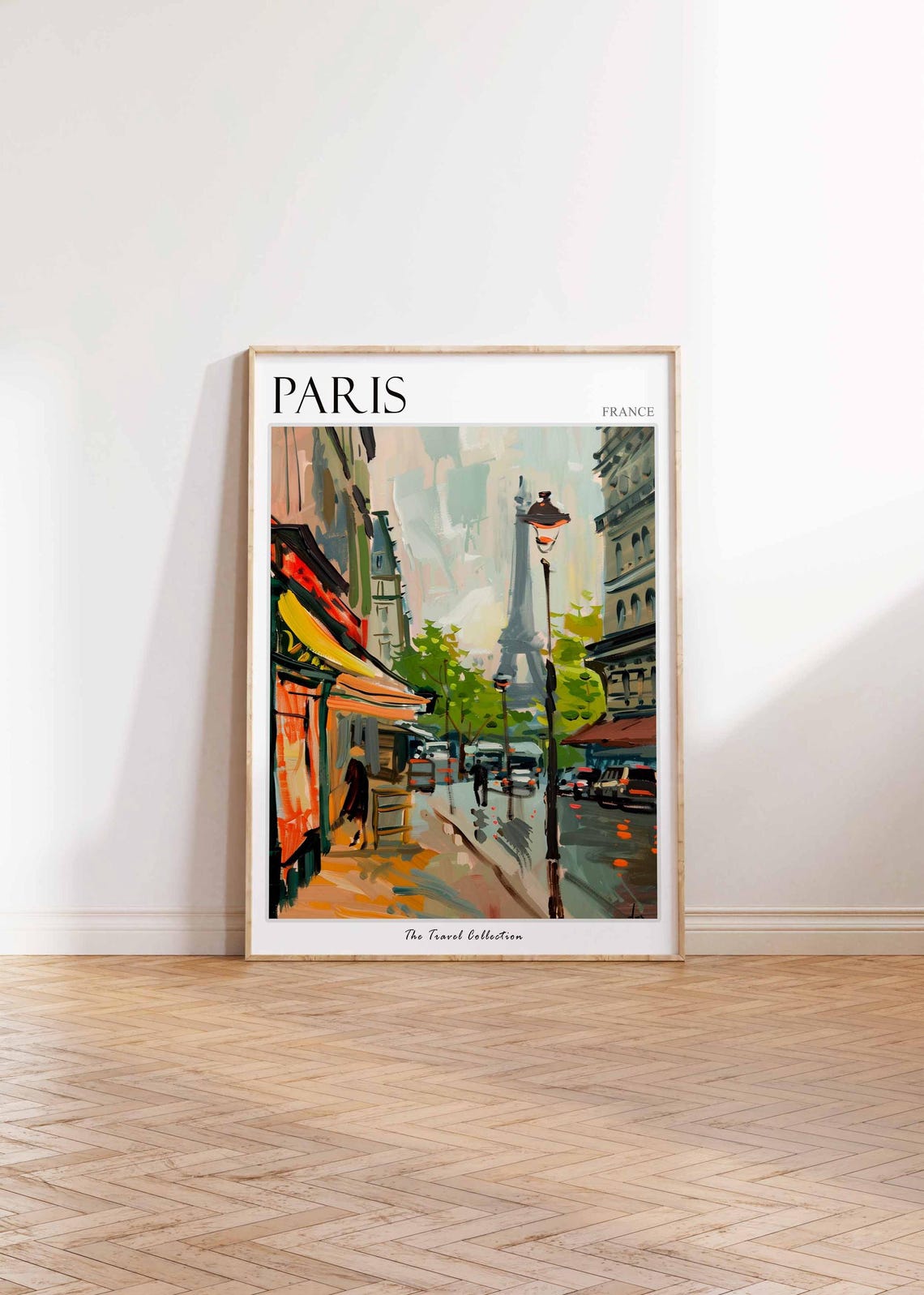 Paris Poster France Travel Print French Decor Europe Travel Poster European Wall Art City Print Paris Gift Paris Travel Poster - Image 2