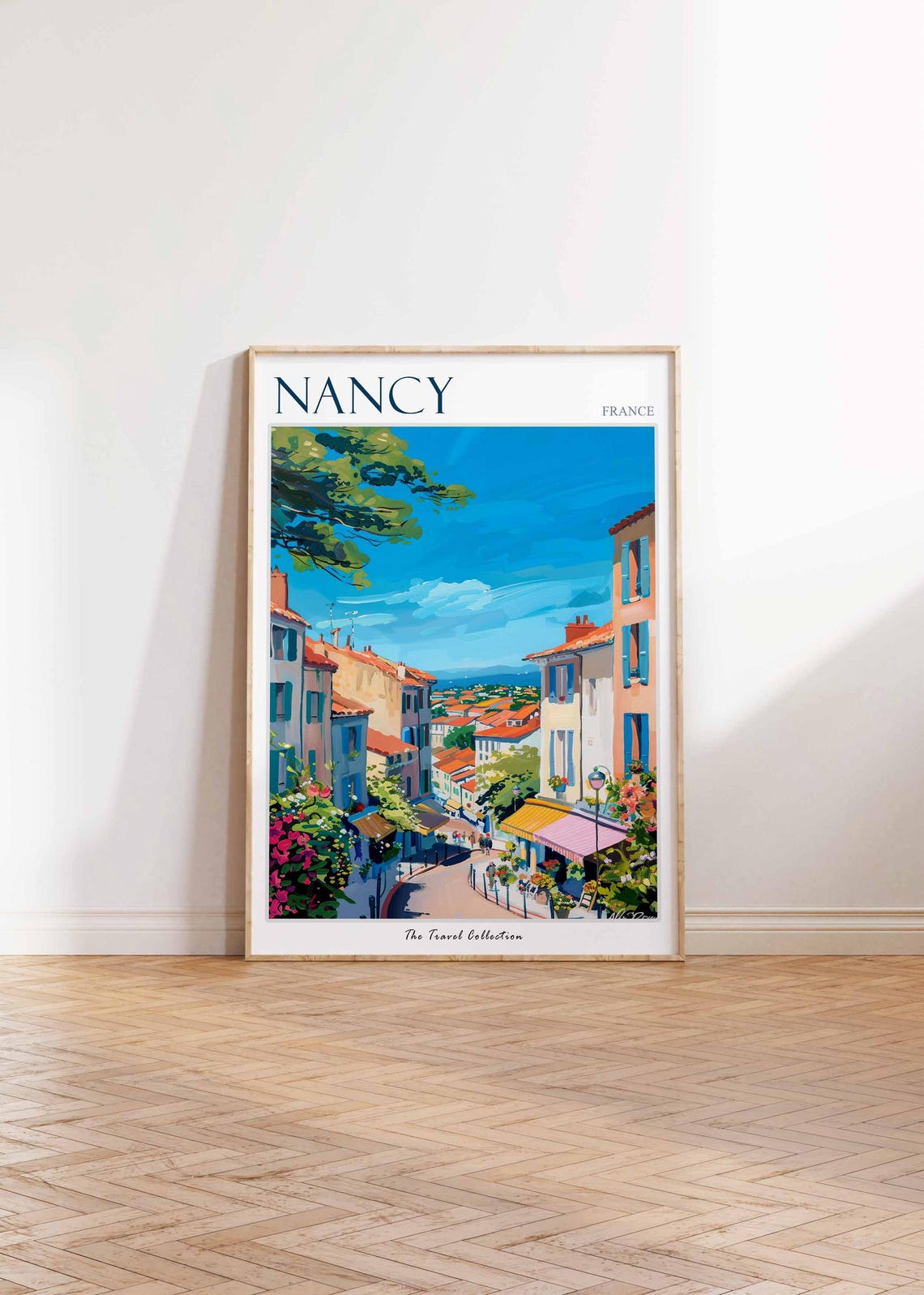 Nancy Poster France Travel Print French Decor Europe Travel Poster European Wall Art City Print Nancy Gift Nancy Travel Poster - Image 2
