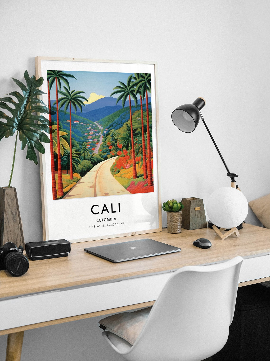 Cali Travel Poster Colombia Travel Print Colombian Travel Art Travel Poster Colourful Travel Decor Travel Gift A1a2a3a4 - Image 2