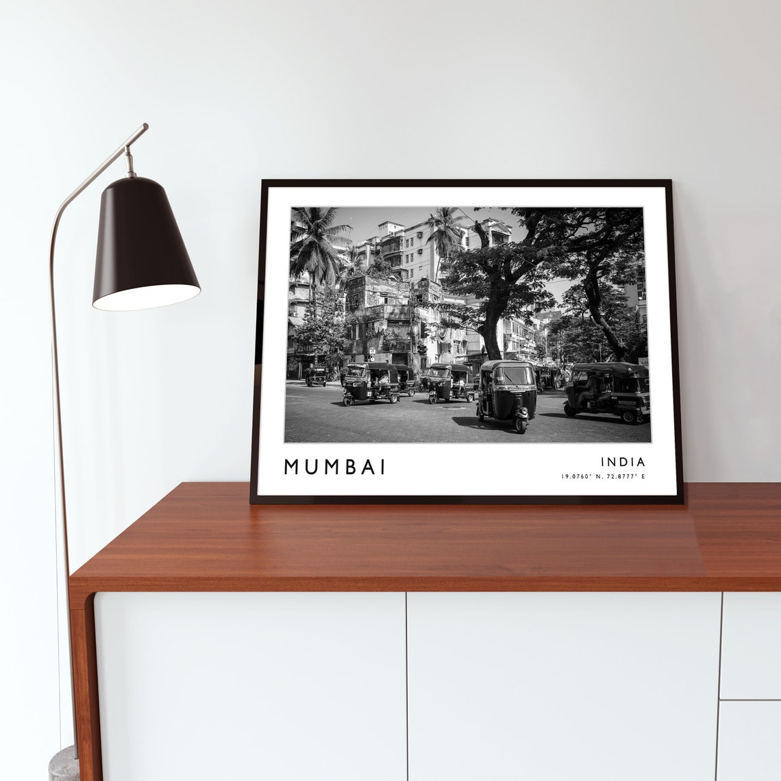 Mumbai Travel Print Mumbai Travel Poster India Travel Print Indianprint Black And White Travel Poster Travel Art Travel Gift - Image 3