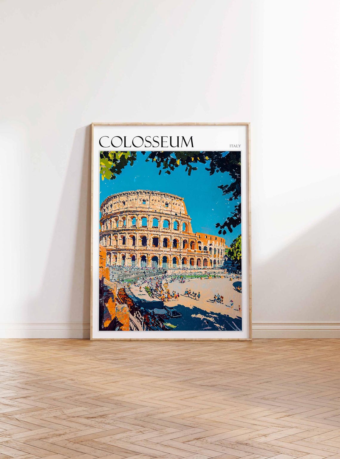 Colosseum Poster Colosseum Travel Print Italy Wall Art Italian Travel Print Italian Decor Italian Gift Colosseum Wall Art - Image 3