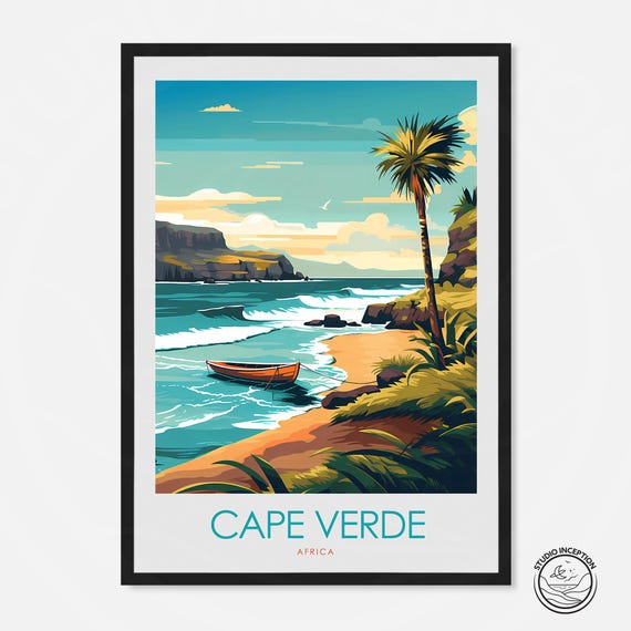 Cape Verde Gallery Wall Art Travel Poster