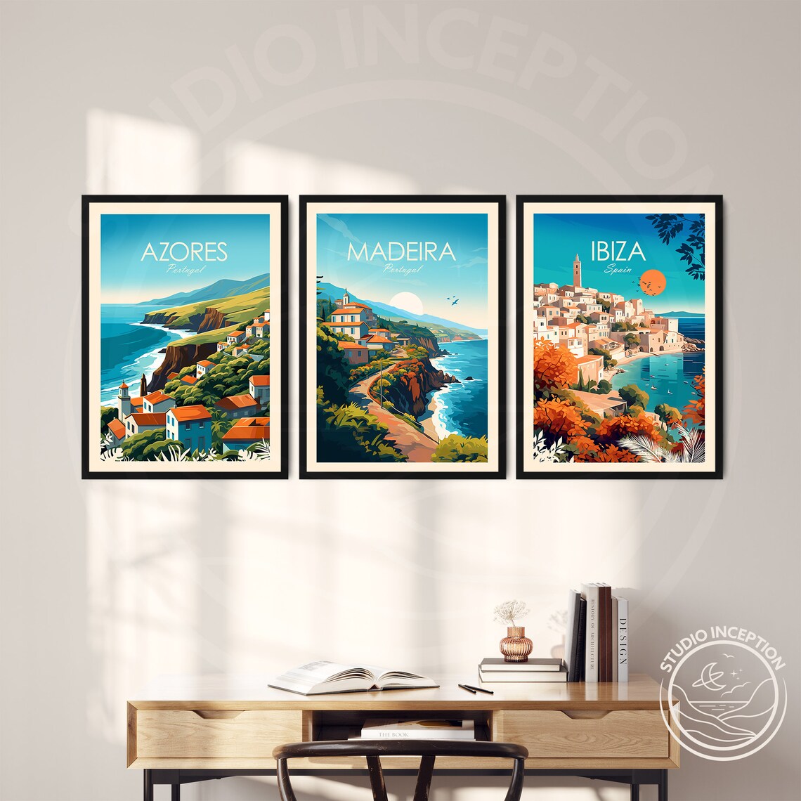 Madeira Traditional Travel Poster, Portugal Wall Art - Image 2