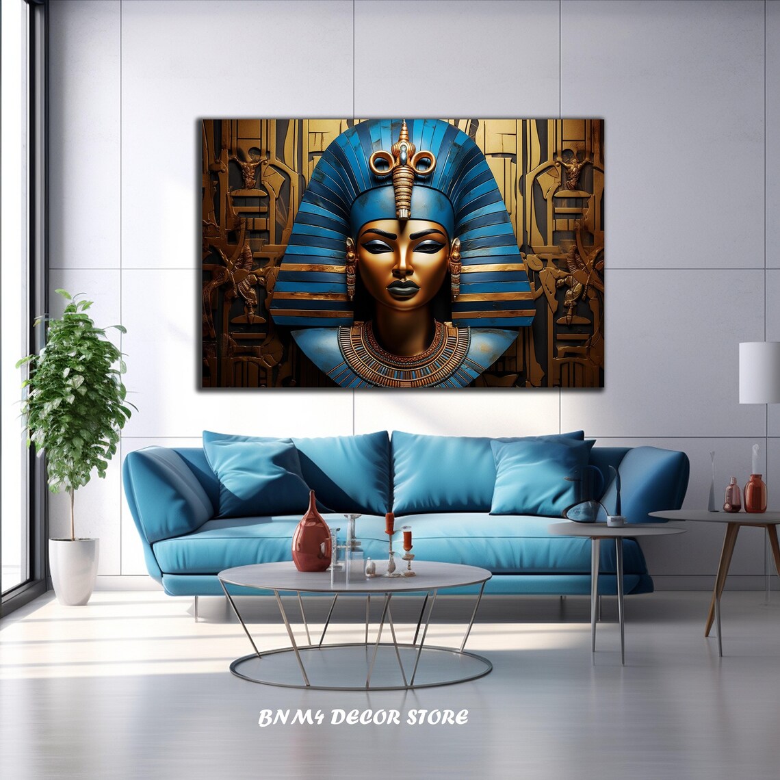 Cleopatra Egyptian Woman, Ancient Egypt Art Print