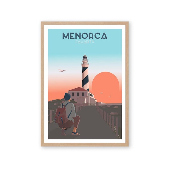 Favaritx Menorca Art Print