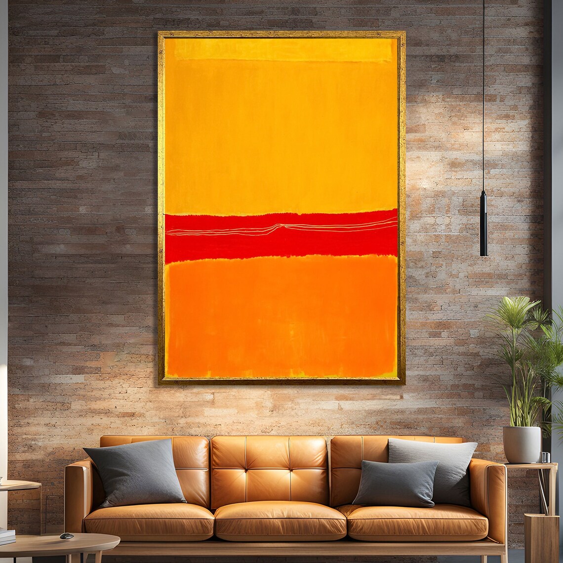 Mark Rokhto Inspired Abstract Art, Modern Decor