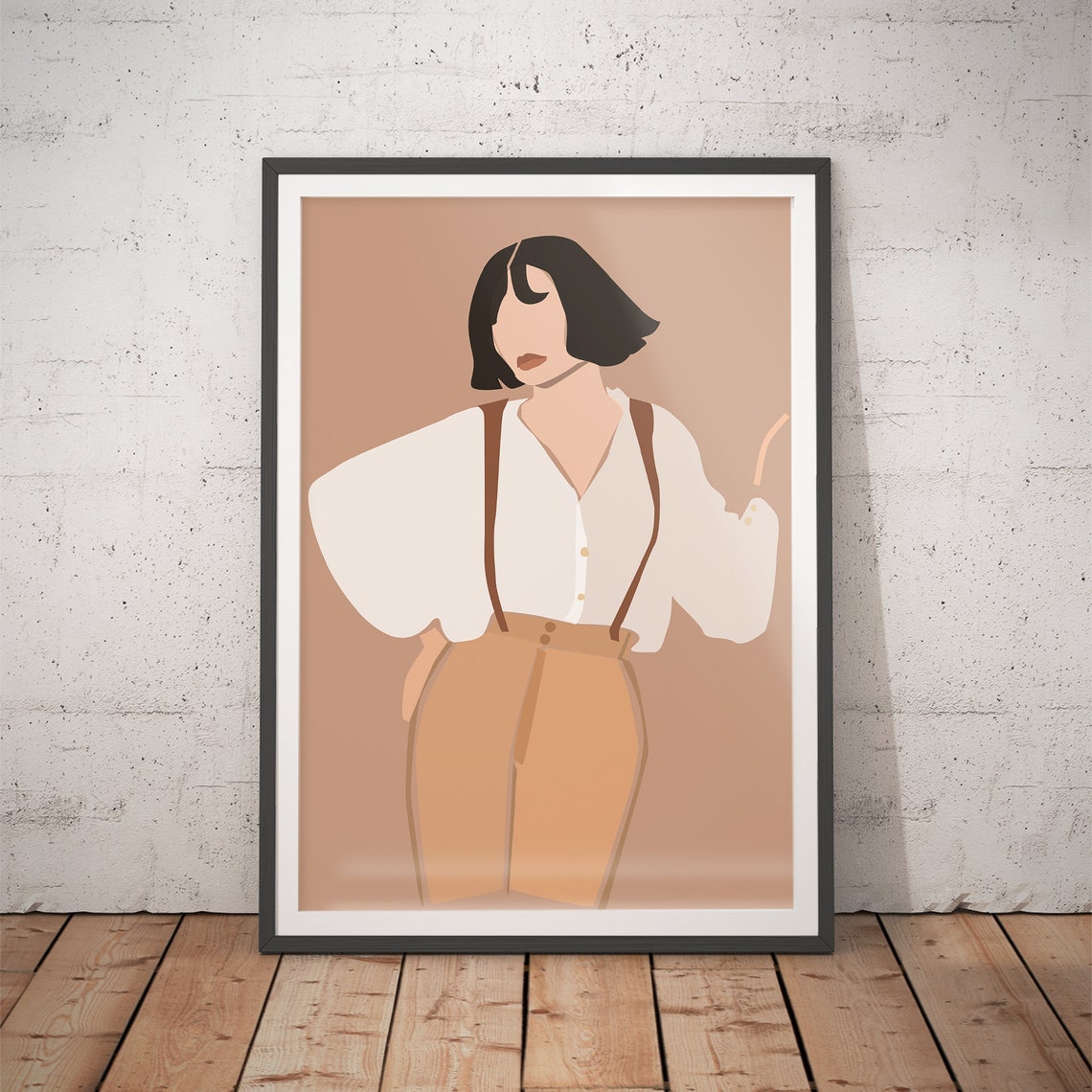 Inspirational Women No2 Feminist Art Bathroom Wall Art Boho Wall Art Gift For Her Contemporary Home Decor