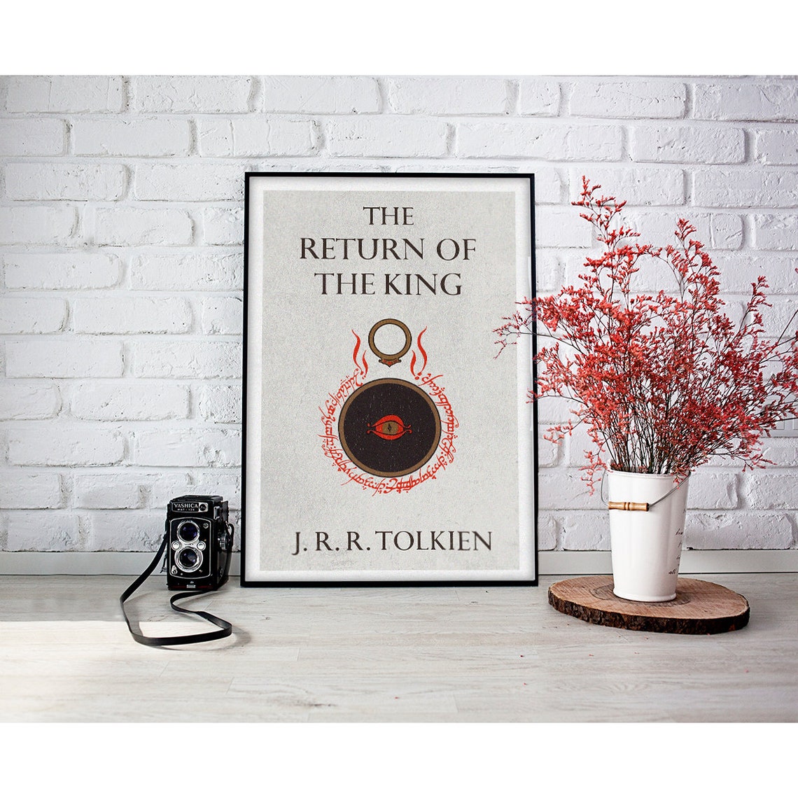 Lord Of The Rings Print Gift For Him Christmas Gifts Return Of The King Poster Lotr Decor Tolkein Art The Hobbit - Image 3