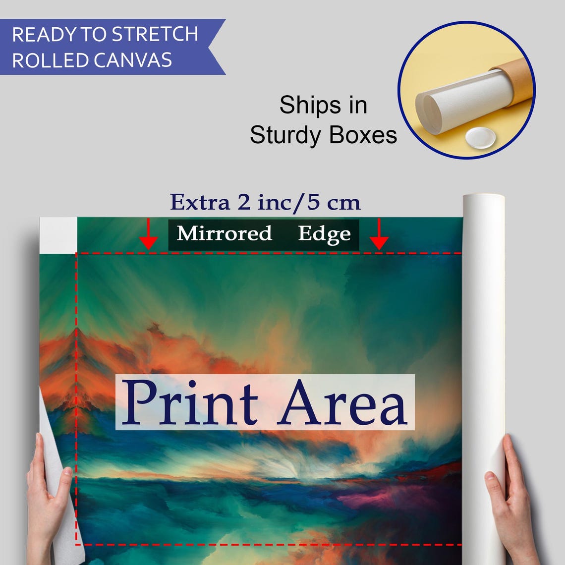 Sunset Decorative Wall Art Abstract Wall Art Framed Wall Art Abstract Modern Wall Decor Housewarming Gifts - Image 4