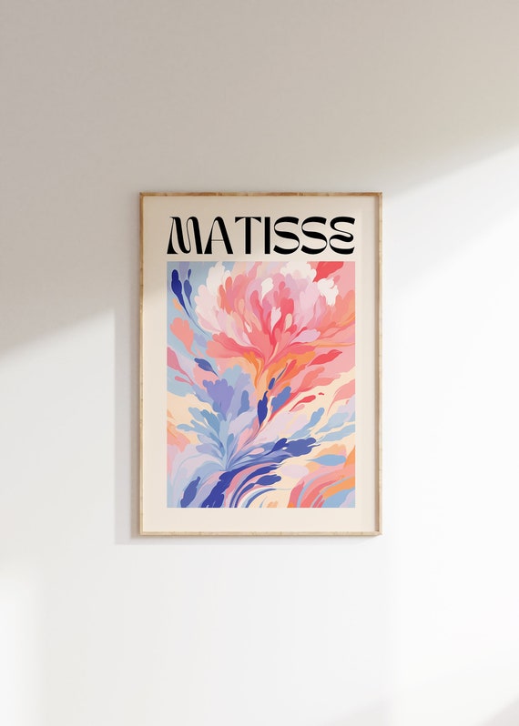 Henri Matisse Modern Gallery Art Poster