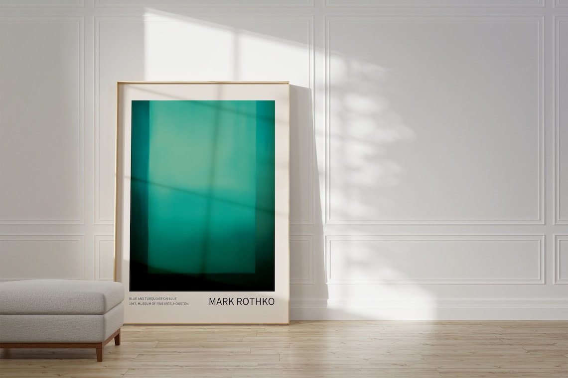Mark Rothko Housewarming Gift Poster Print