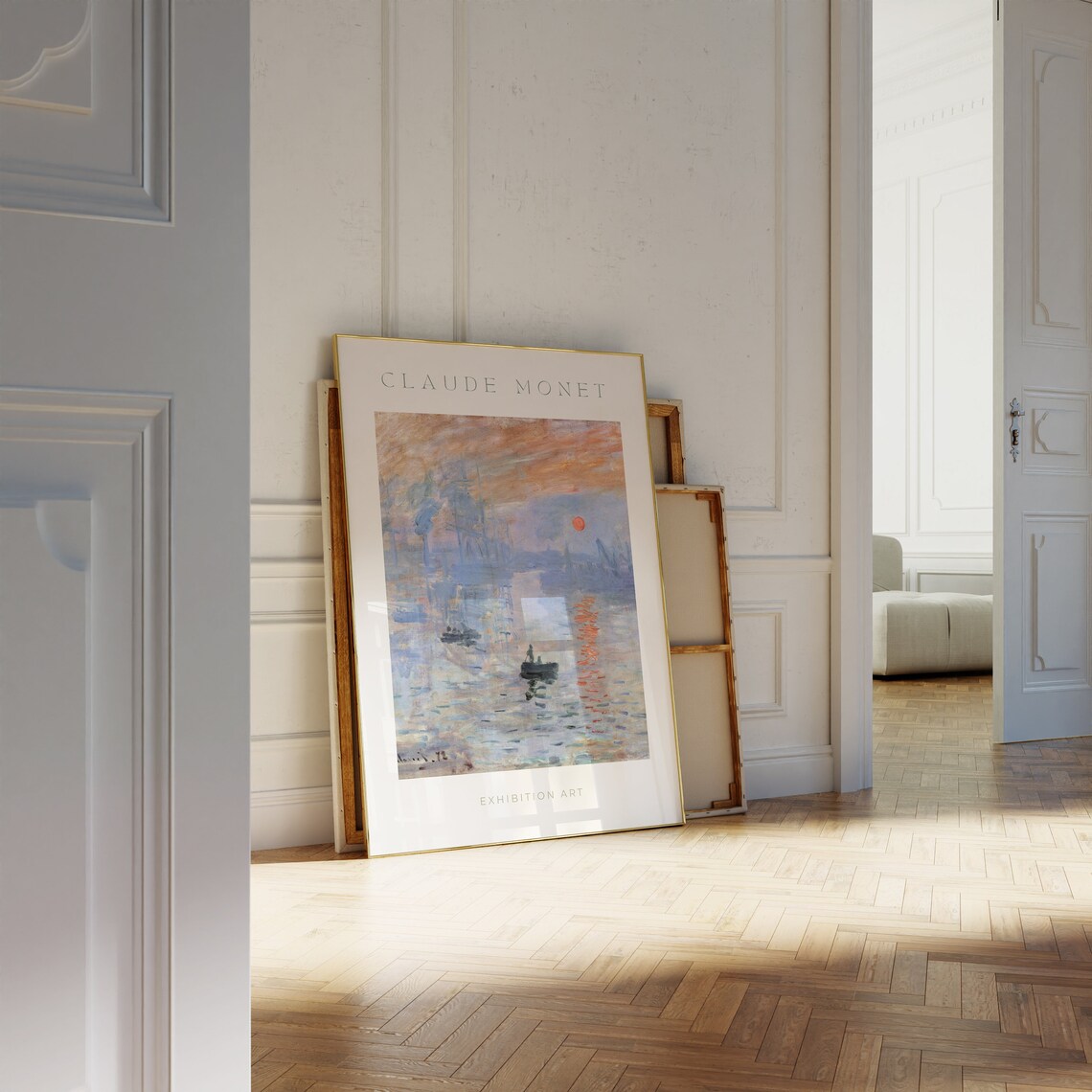 Claude Monet Best Friend Gift Poster - Image 3