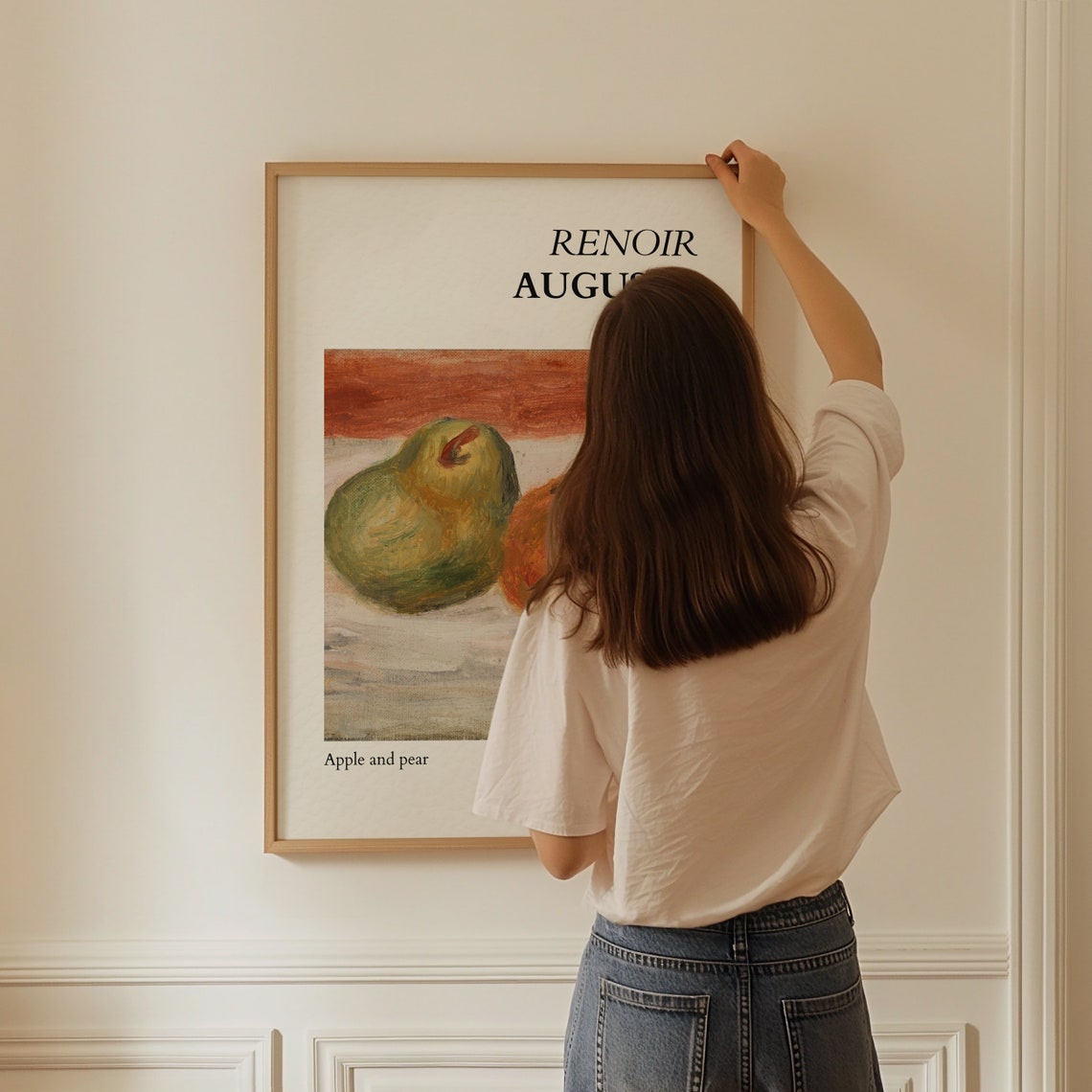 Auguste Renoir Apple And Pear Impressionist Fruit Art Poster - Image 2