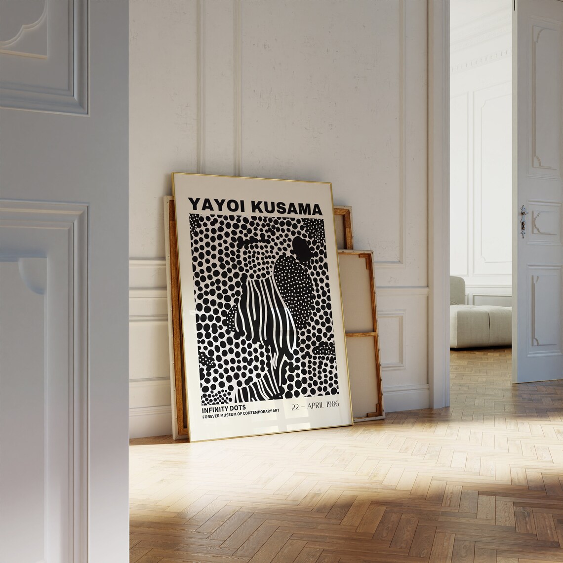 Yayoi Kusama Abstract Japanese Gallery Wall Art Poster - Image 4