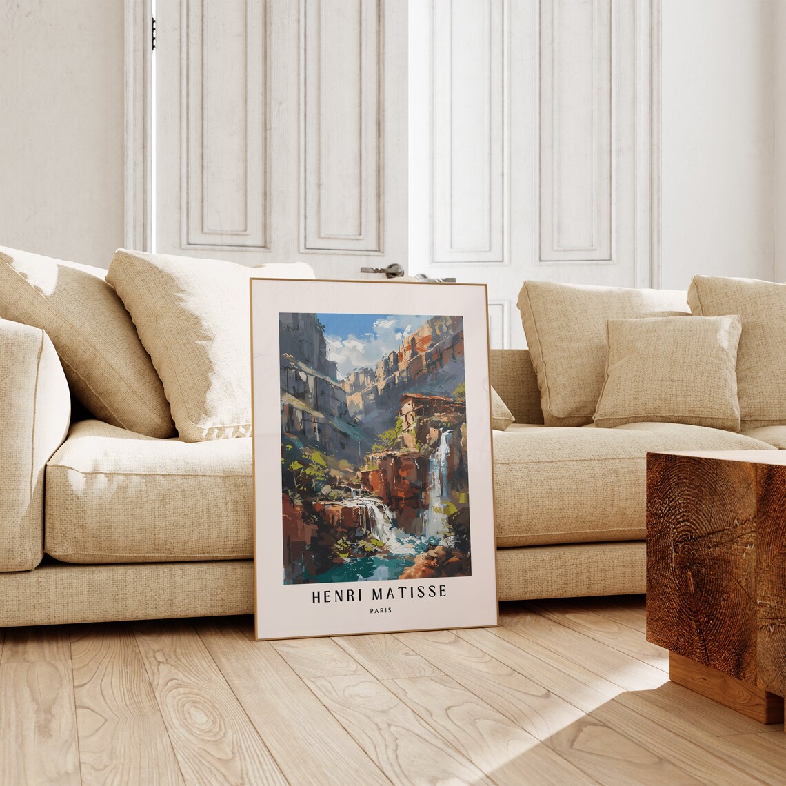 Matisse-Inspired Art Print, Living Room Wall Art - Image 2