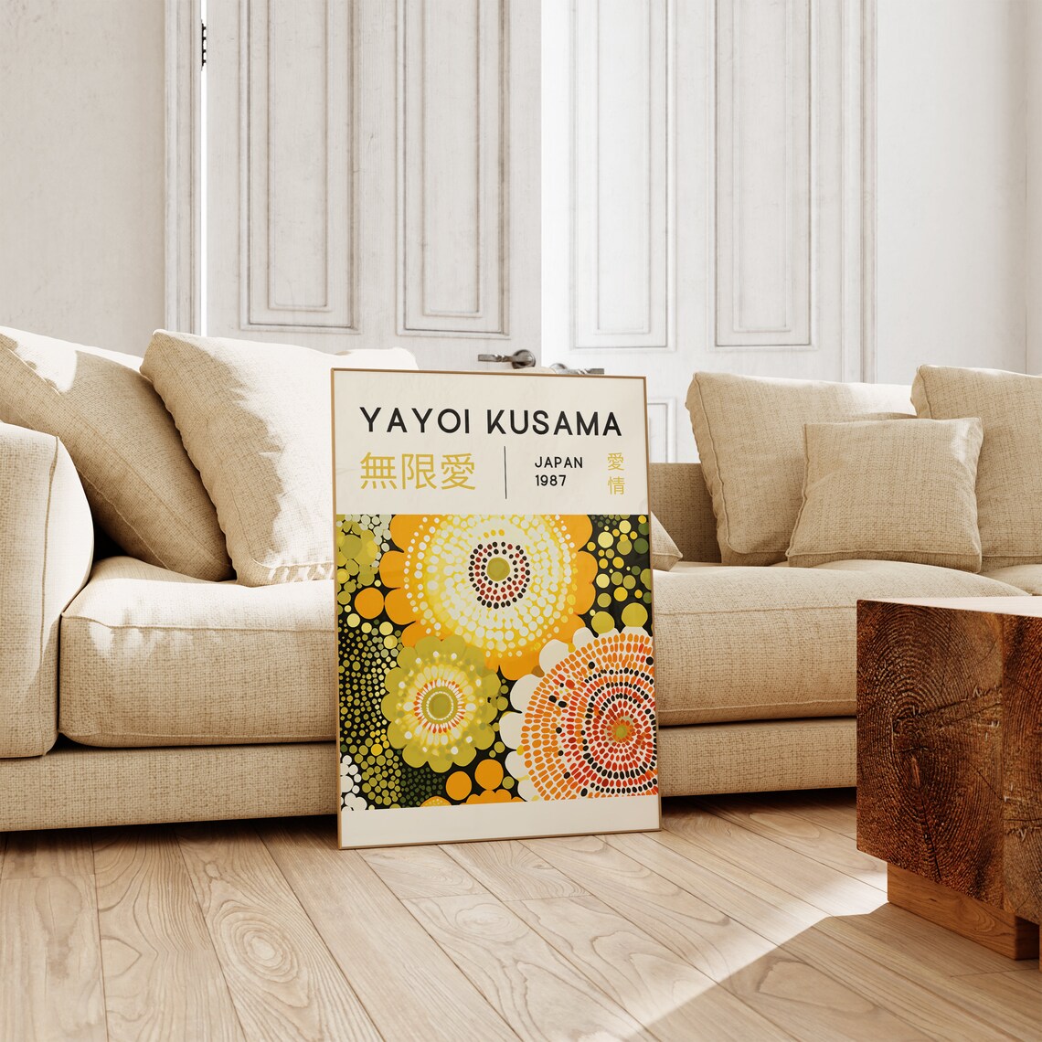 Yayoi Kusama Abstract Gallery Wall Art Poster - Image 3