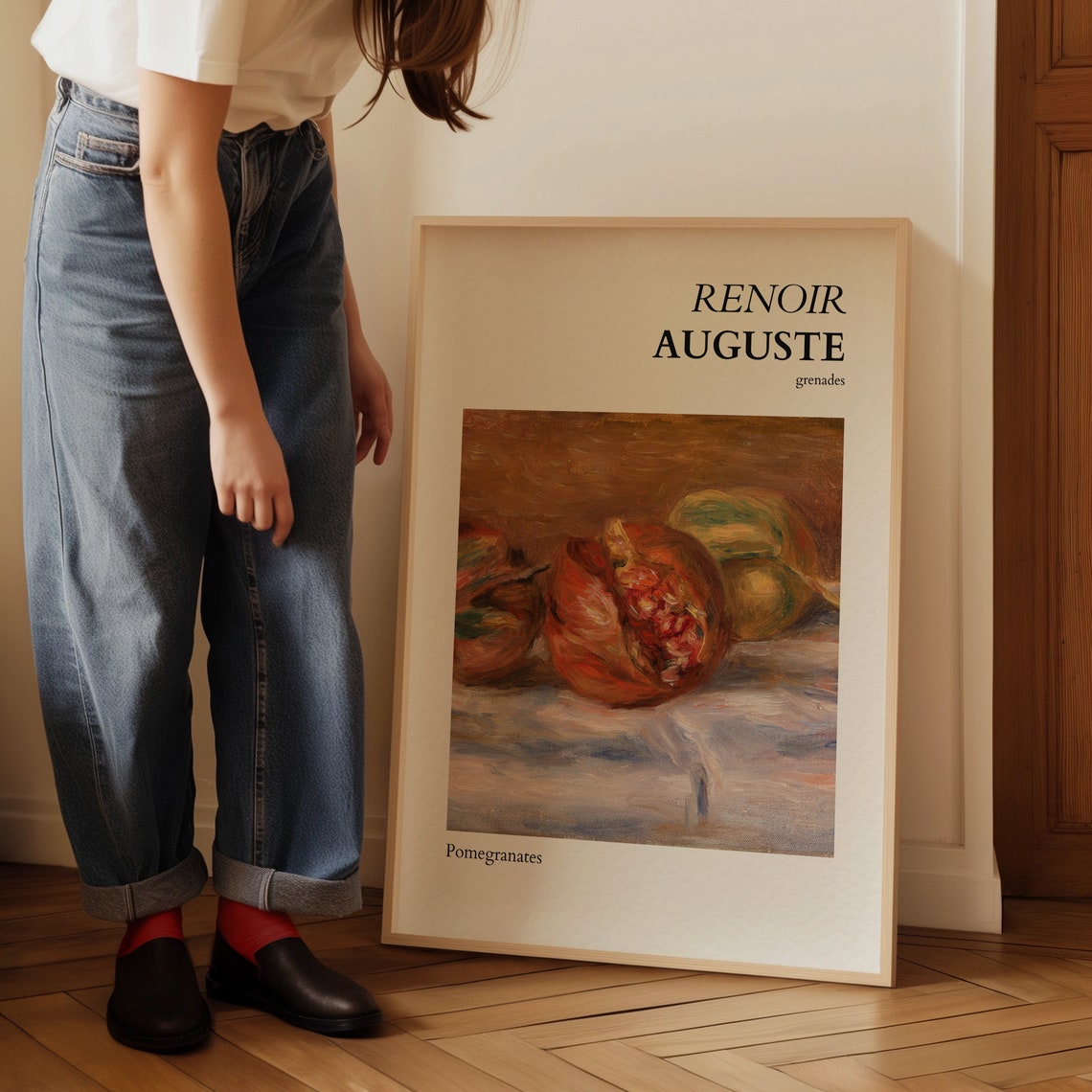 Auguste Renoir Pomegranates Impressionist Still Life Fruit Poster - Image 4