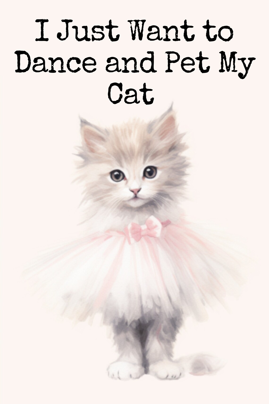 Ballerina Animals Baby Room Decor Girl Animal Nursery Kitty Nursery Cat Nursery Nursery Prints Girl Ballet Prints Ballet Animals - Image 3