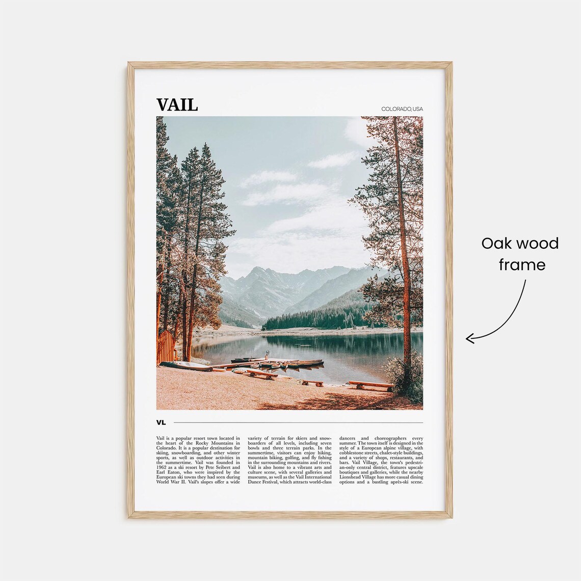 Vail Travel Poster, Colorado Travel Poster - Image 3