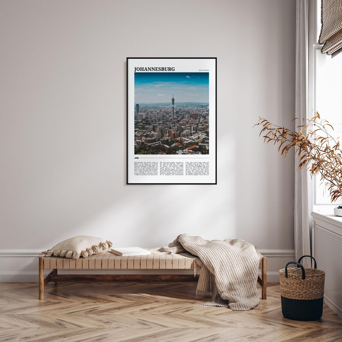 Johannesburg Photo South Africa Wall Art Print - Image 4