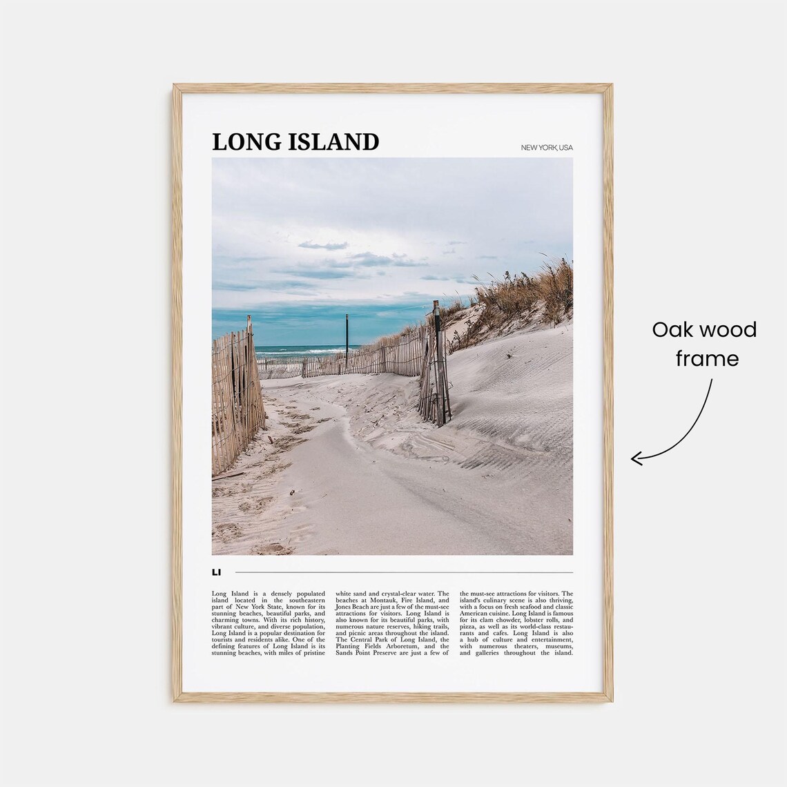 Long Island Travel Poster, New York Art Print - Image 3
