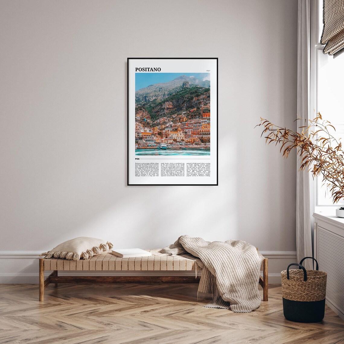 Positano Travel Poster Italy Travel Poster - Image 4