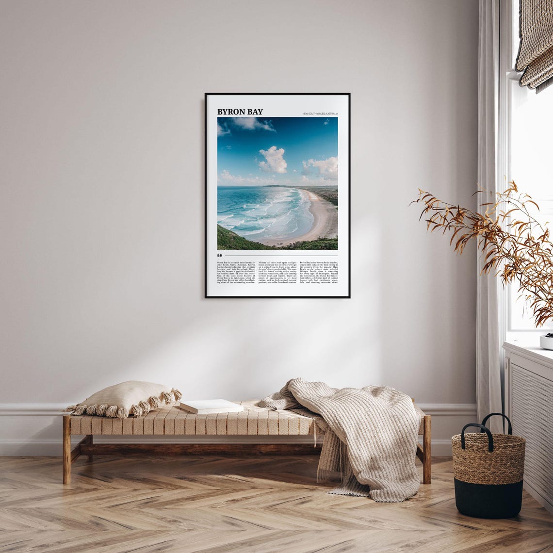 Byron Bay Australia Surf Beach Turquoise Waves Photo Travel Poster - Image 4