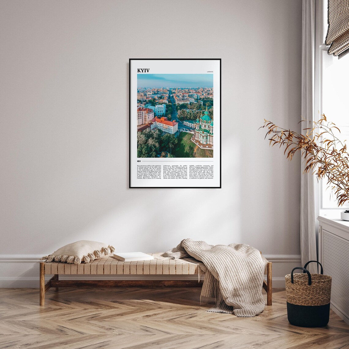 Kyiv Travel Poster, Ukraine Wall Art Print - Image 4