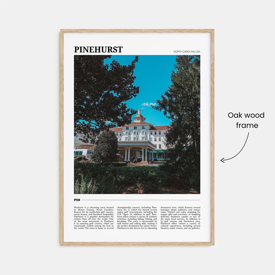 Pinehurst Travel Poster, North Carolina Art Print - Image 3