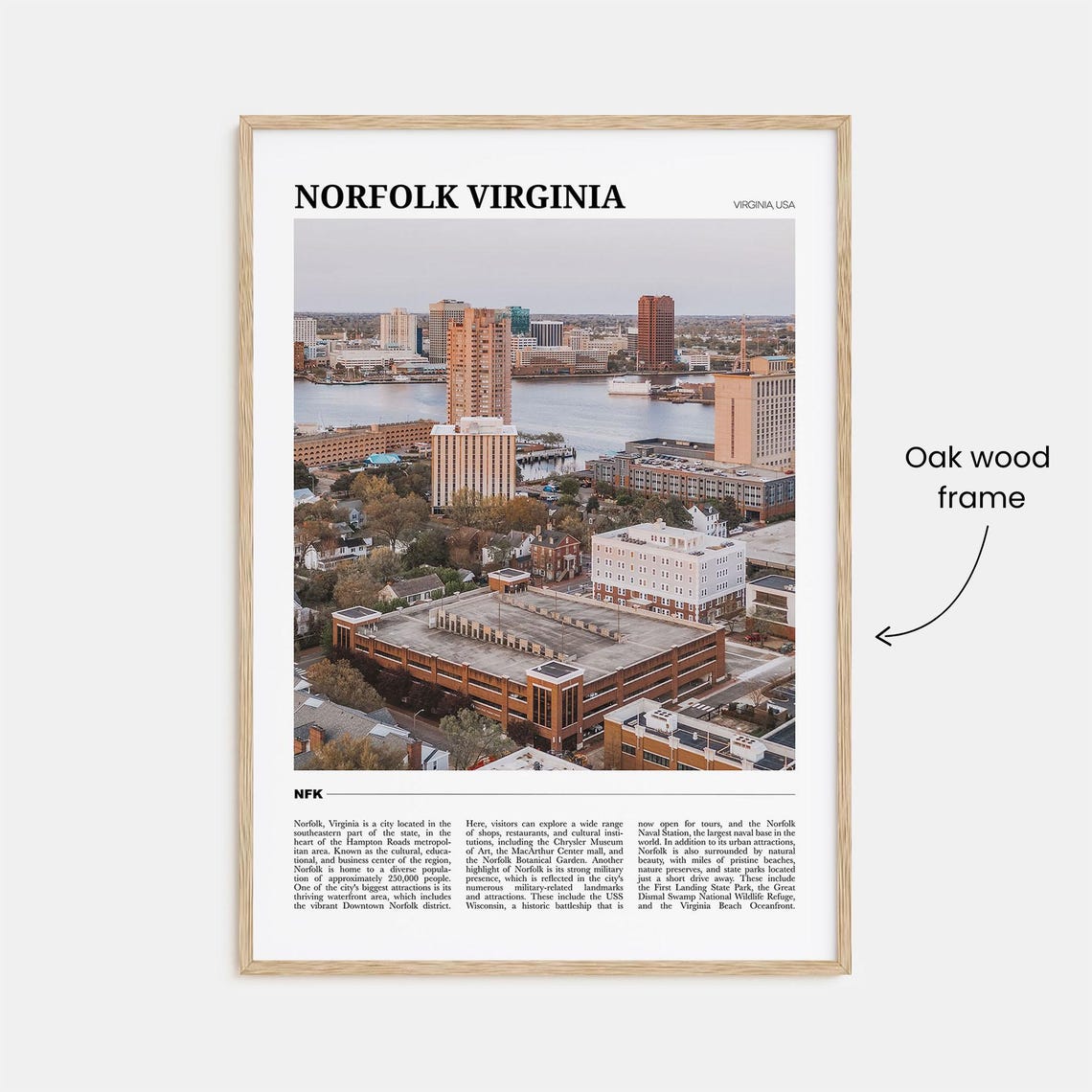 Norfolk Virginia Travel Poster Norfolk Virginia Wall Art Norfolk Virginia Poster Print Norfolk Virginia Photo Norfolk Virginia Decor - Image 3