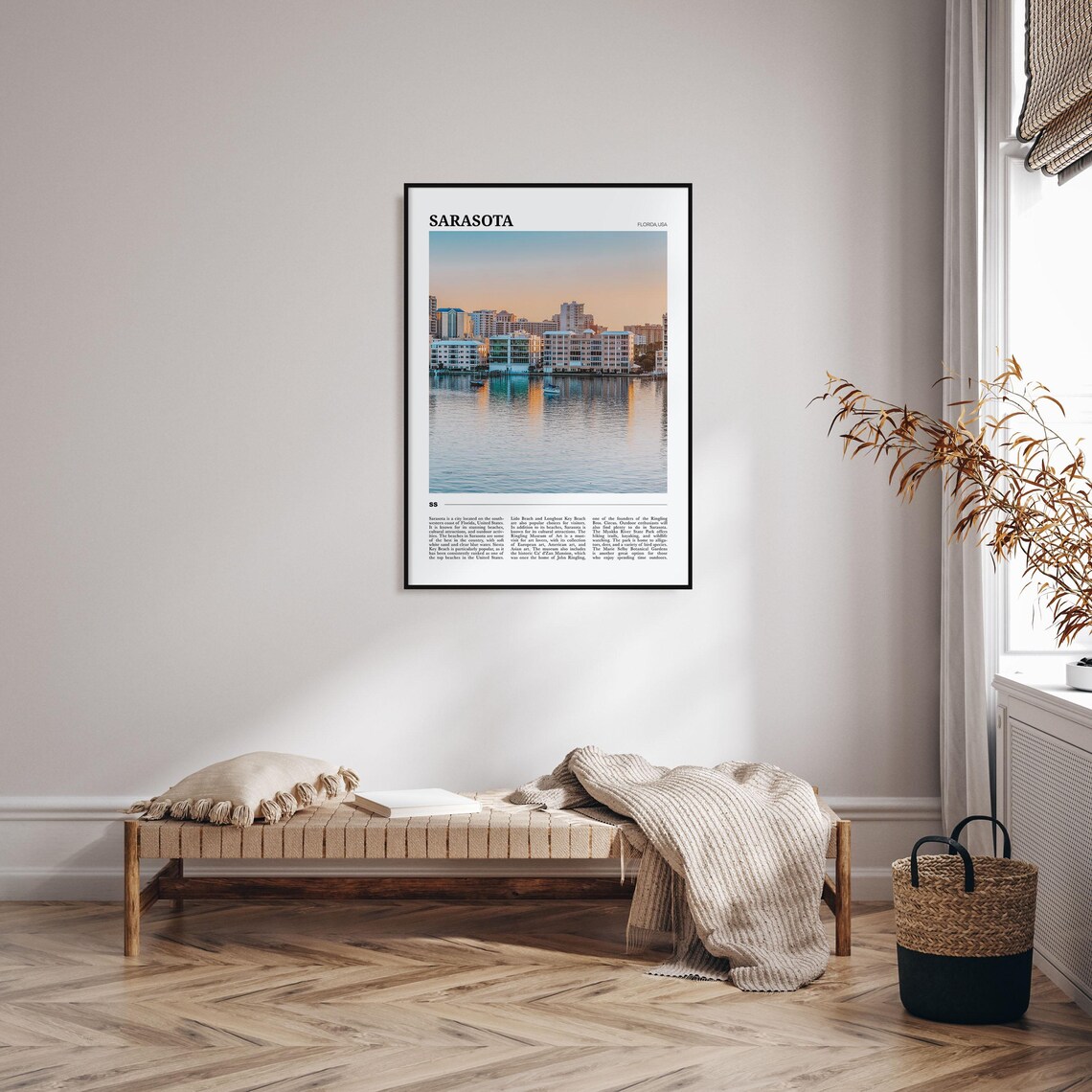 Sarasota Travel Poster, Florida Wall Art - Image 4