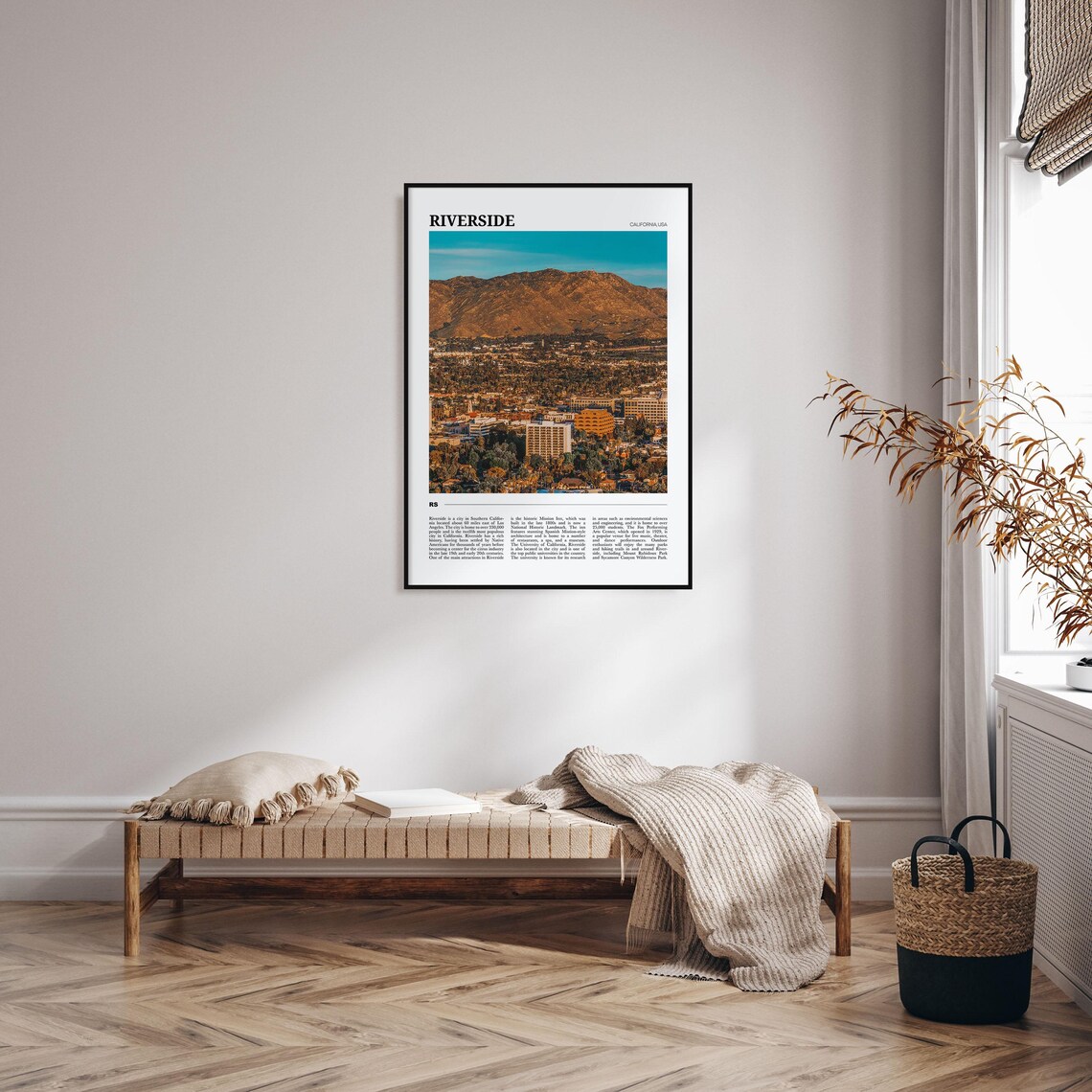 Riverside Travel Poster, California Wall Art Print - Image 4