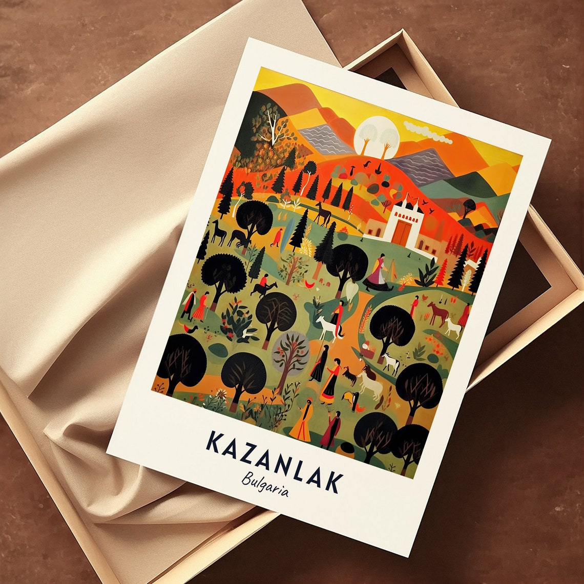 Thracian Tomb Of Kazanlak Unesco World Heritage Site Travel Print Wall Art Kazanlak Bulgaria City Print Travel Gift - Image 3