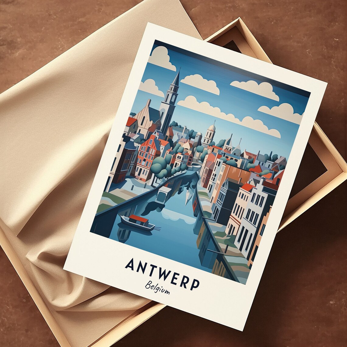 Mas Museum Aan De Stroom Antwerp Travel Poster - Image 3