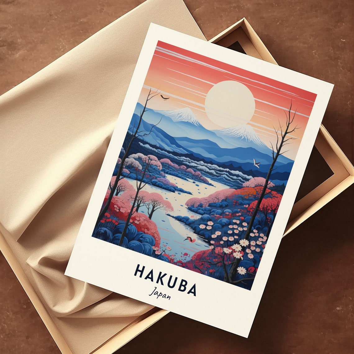 Hakuba Japan Travel Print Wall Art Hakuba Japan City Print Hakuba Japan Travel Gift Hakuba Japan Poster Wall Art - Image 3