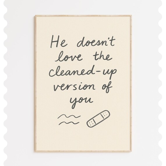 God Loves You Print Christian Scripture Wall Art