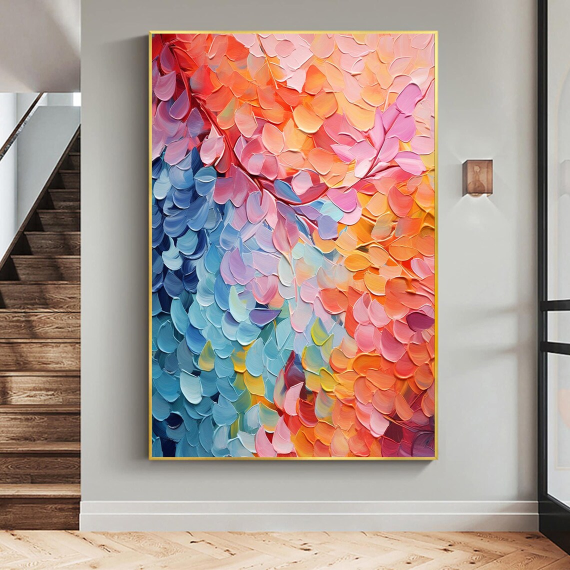 Minimalist Floral Abstract Art Print, Botanical Decor - Image 3