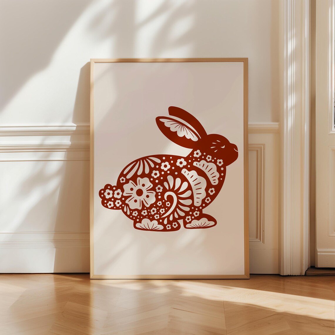 Year Of The Rabbit Chinese Zodiac Art Print