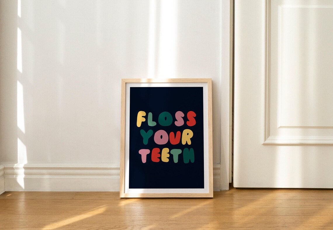 Kids Bathroom Hygiene Poster, Funny Self-Care Rules - Image 2