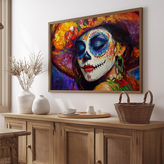 Mexican Wall Art, Gift For Her