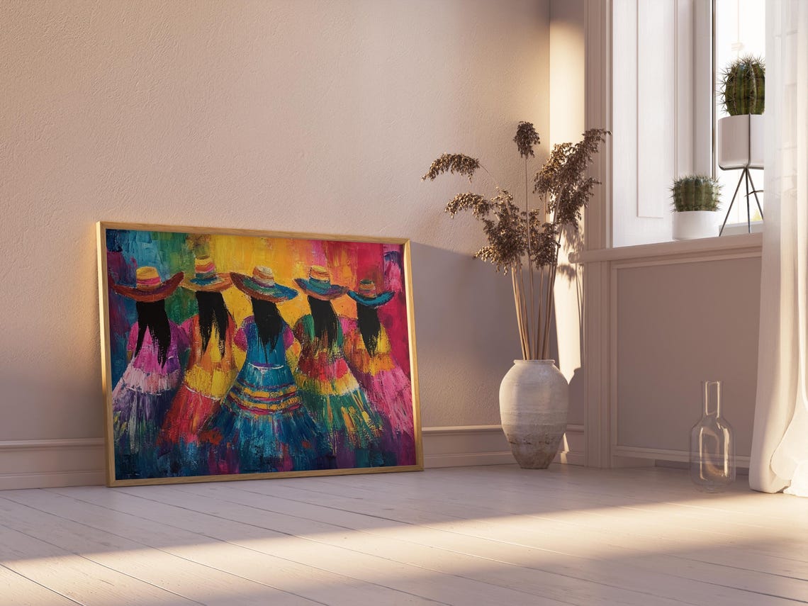 Mexican Wall Art Print, Gift For Her - Image 2